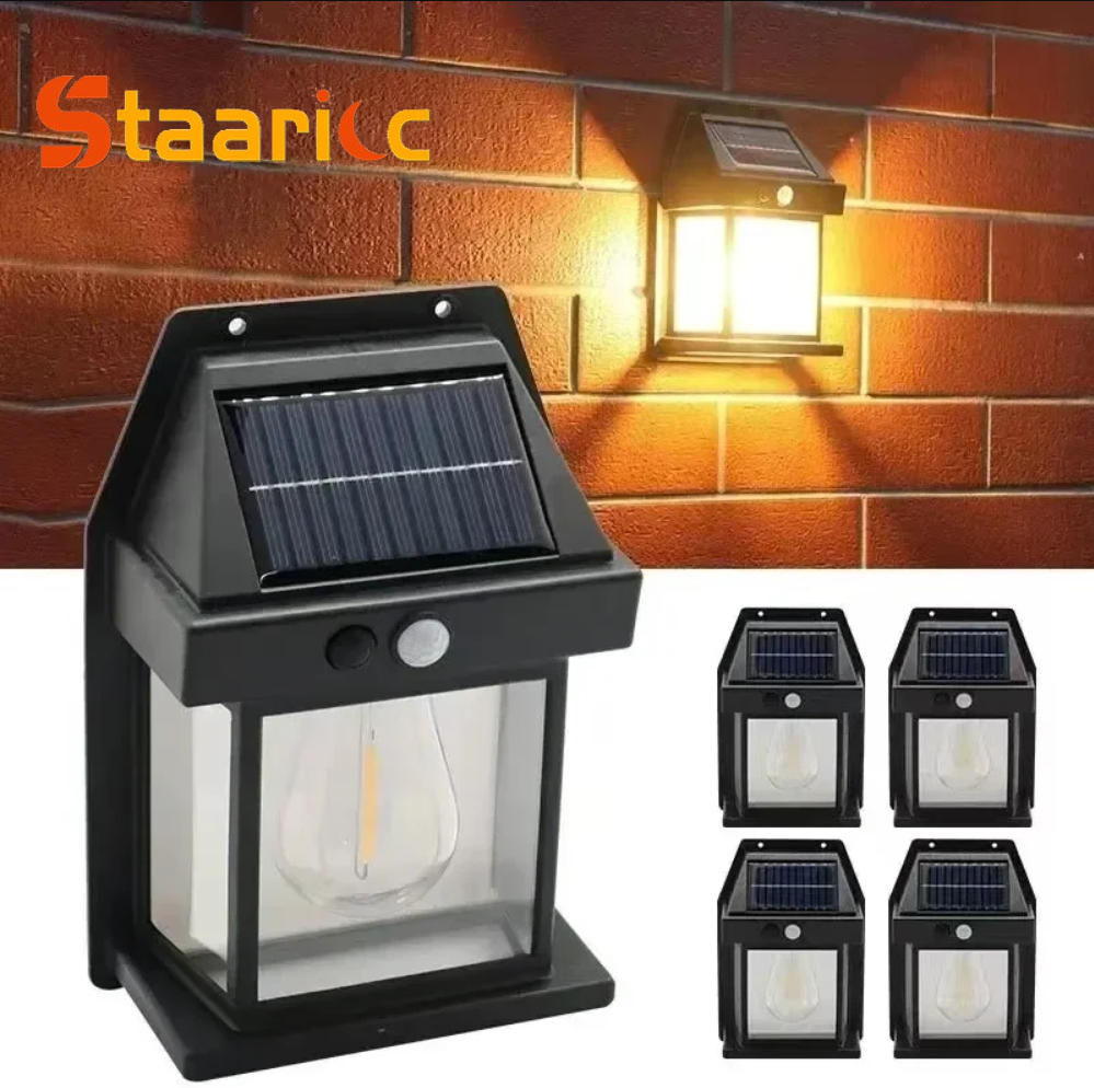 Outdoor Lighting On House - Outdoor Solar Tungsten Wall Light with