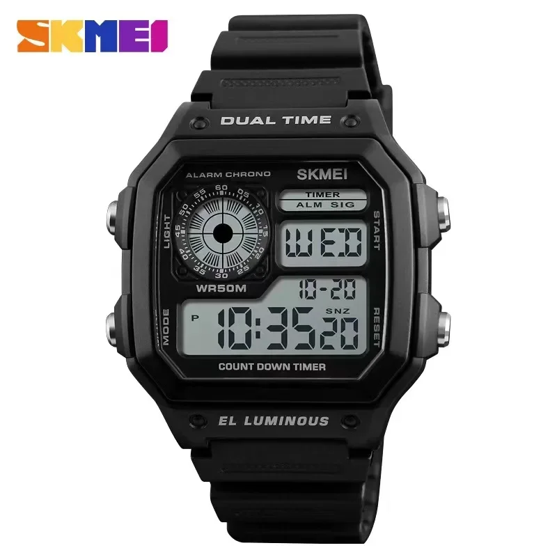 Outdoor Lighting Zones - SKMEI 1299 Fashion Men PU Strap