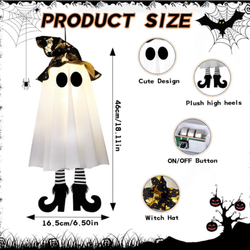 1/3pcs Halloween LED Light Up  - Outdoor Lighting On House 评论和价格