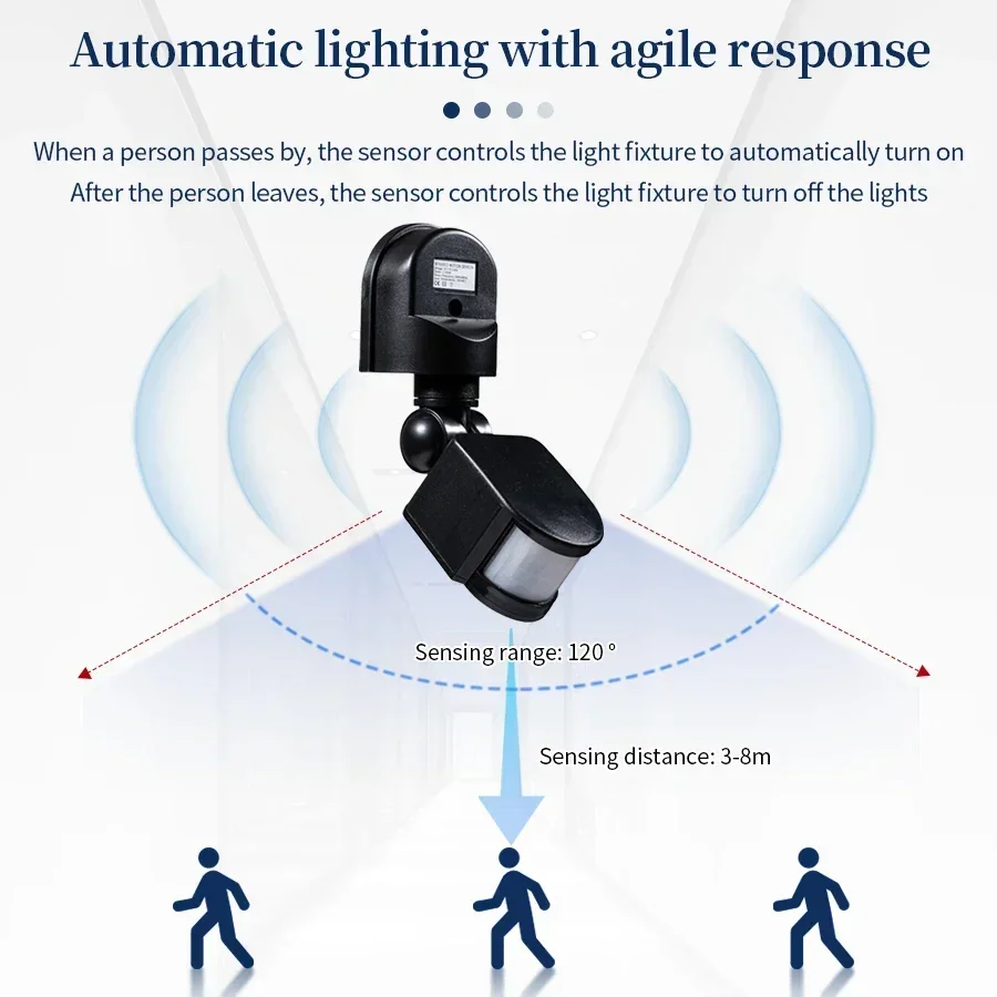 110-240V PIR Motion Sensor 12V - Outdoor Lighting Motion Sensor 评论和价格