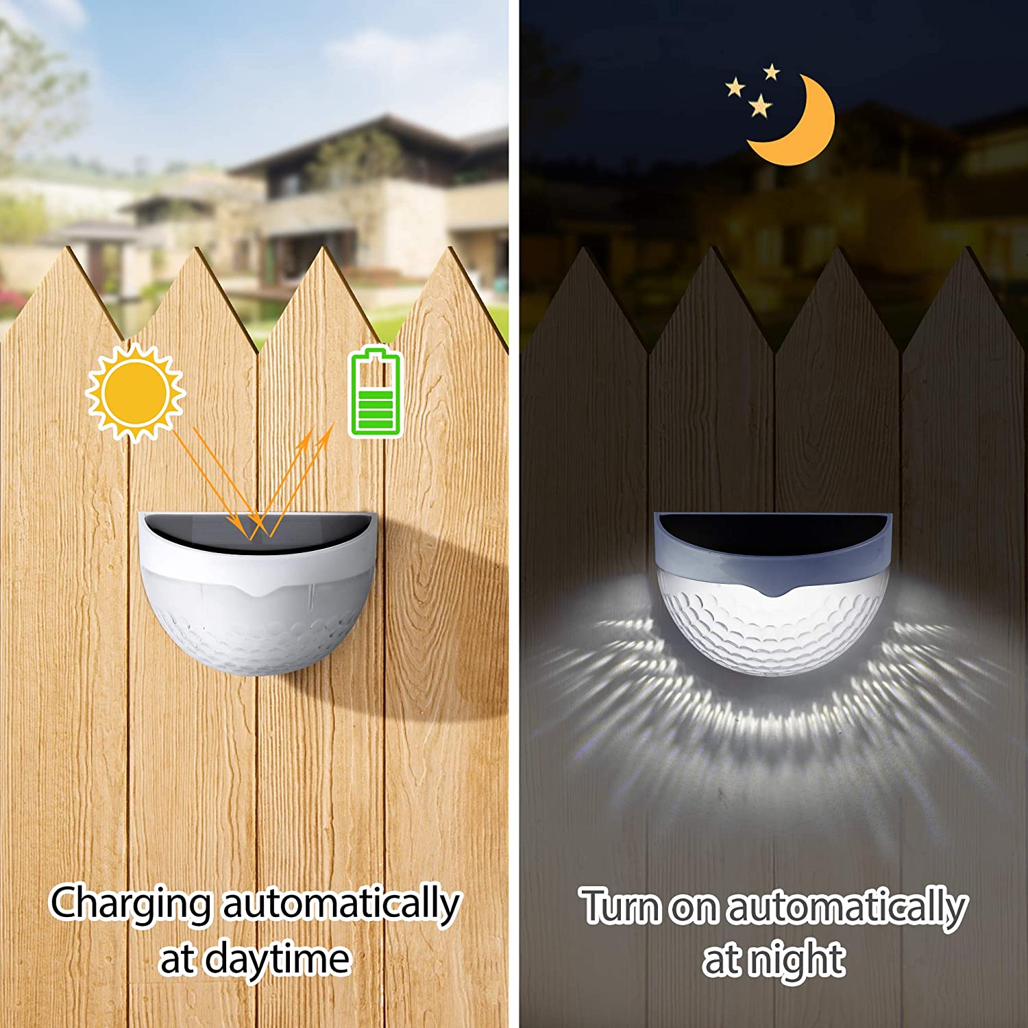 LED Solar Light Outdoor Wall L - Outdoor Lighting On House 评论和价格