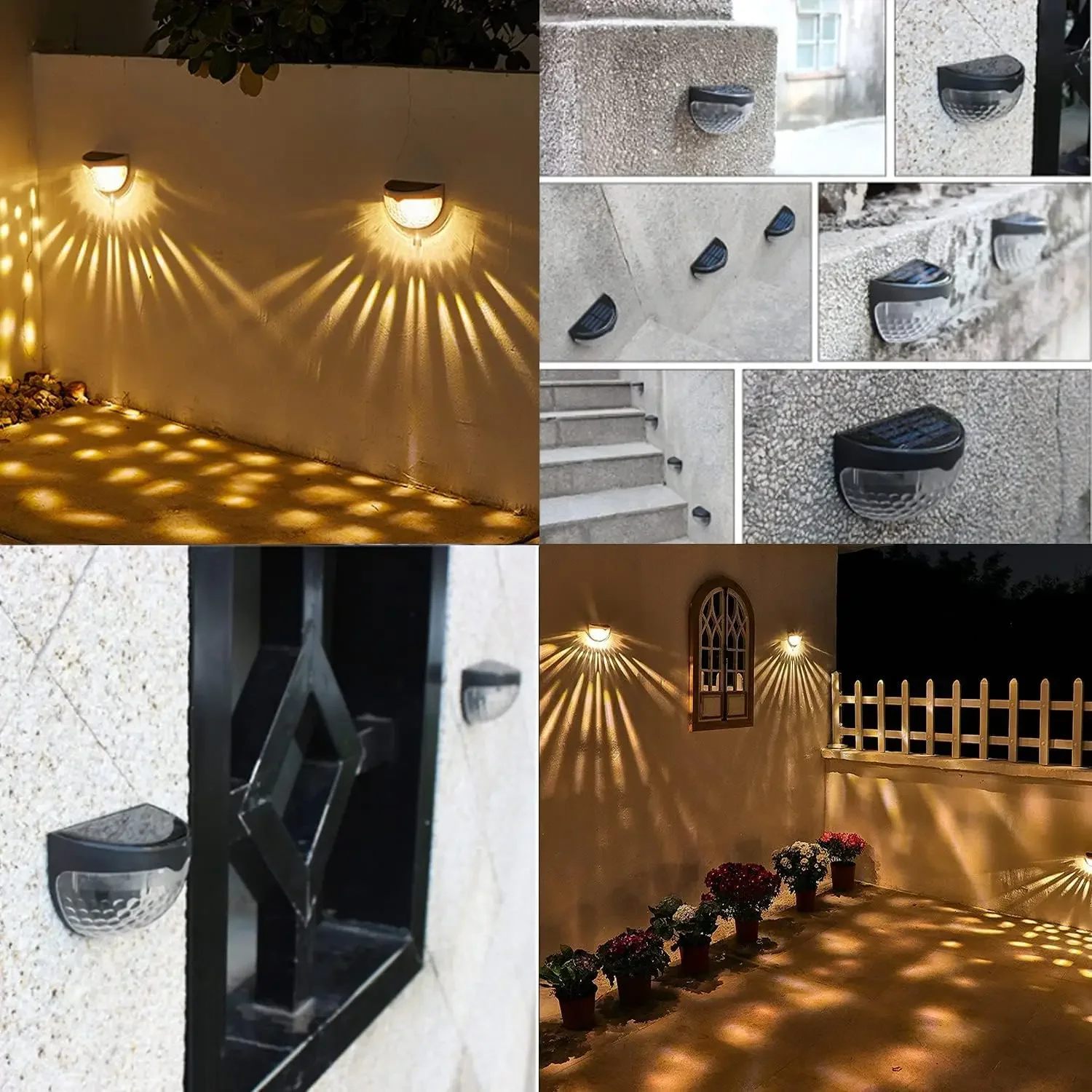 LED Solar Light Outdoor Wall L - Outdoor Lighting On House 评论和价格