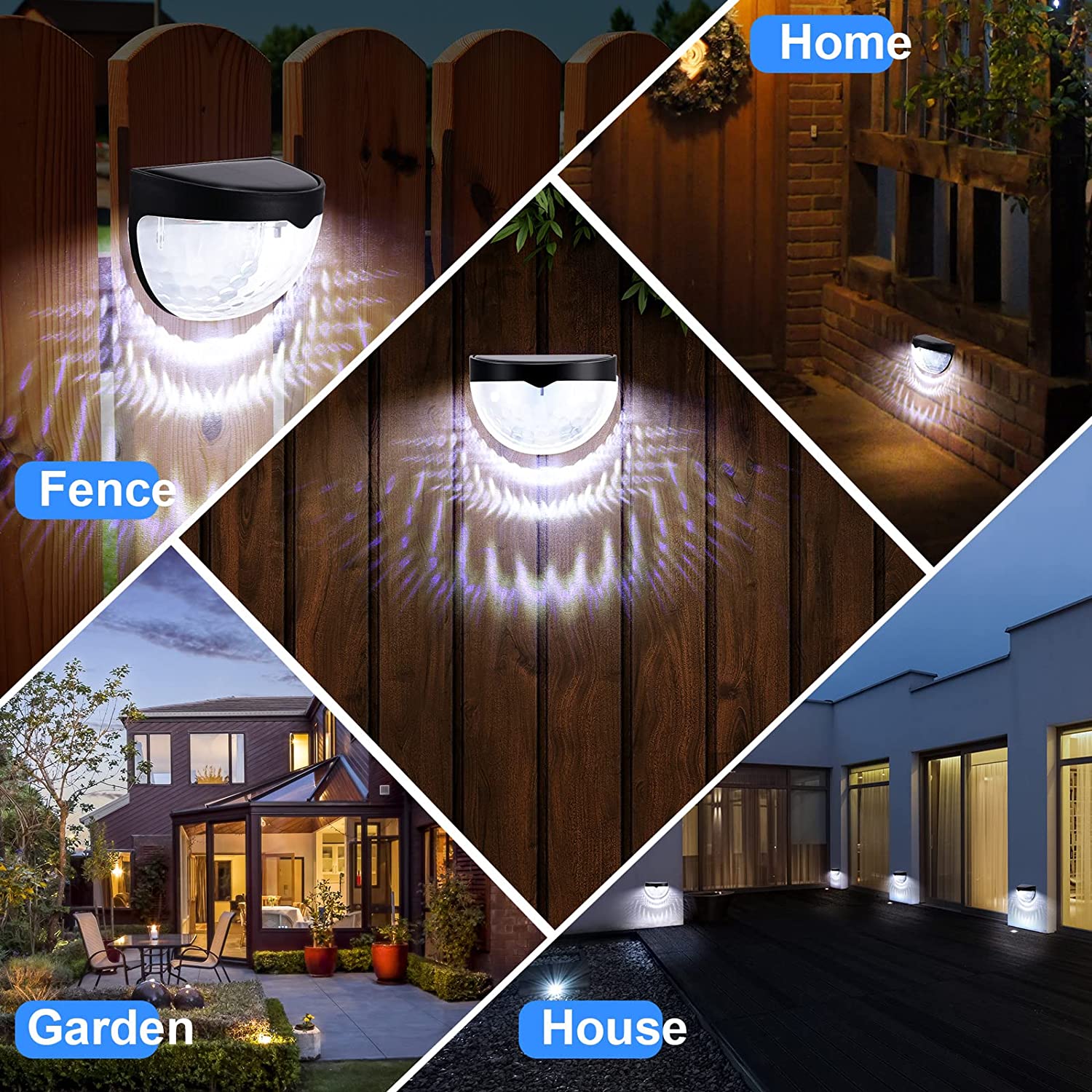 LED Solar Light Outdoor Wall L - Outdoor Lighting On House 评论和价格
