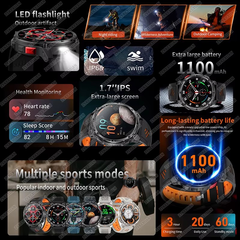 2026 New 1100mAh Large Battery - Outdoor Lighting Zones 评论和价格