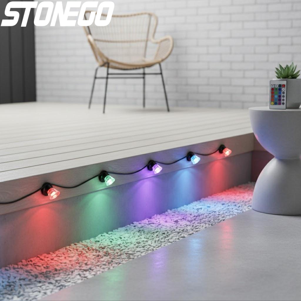 32mm LED Recessed Deck Lights  - Ground Light Recessed 评论和价格