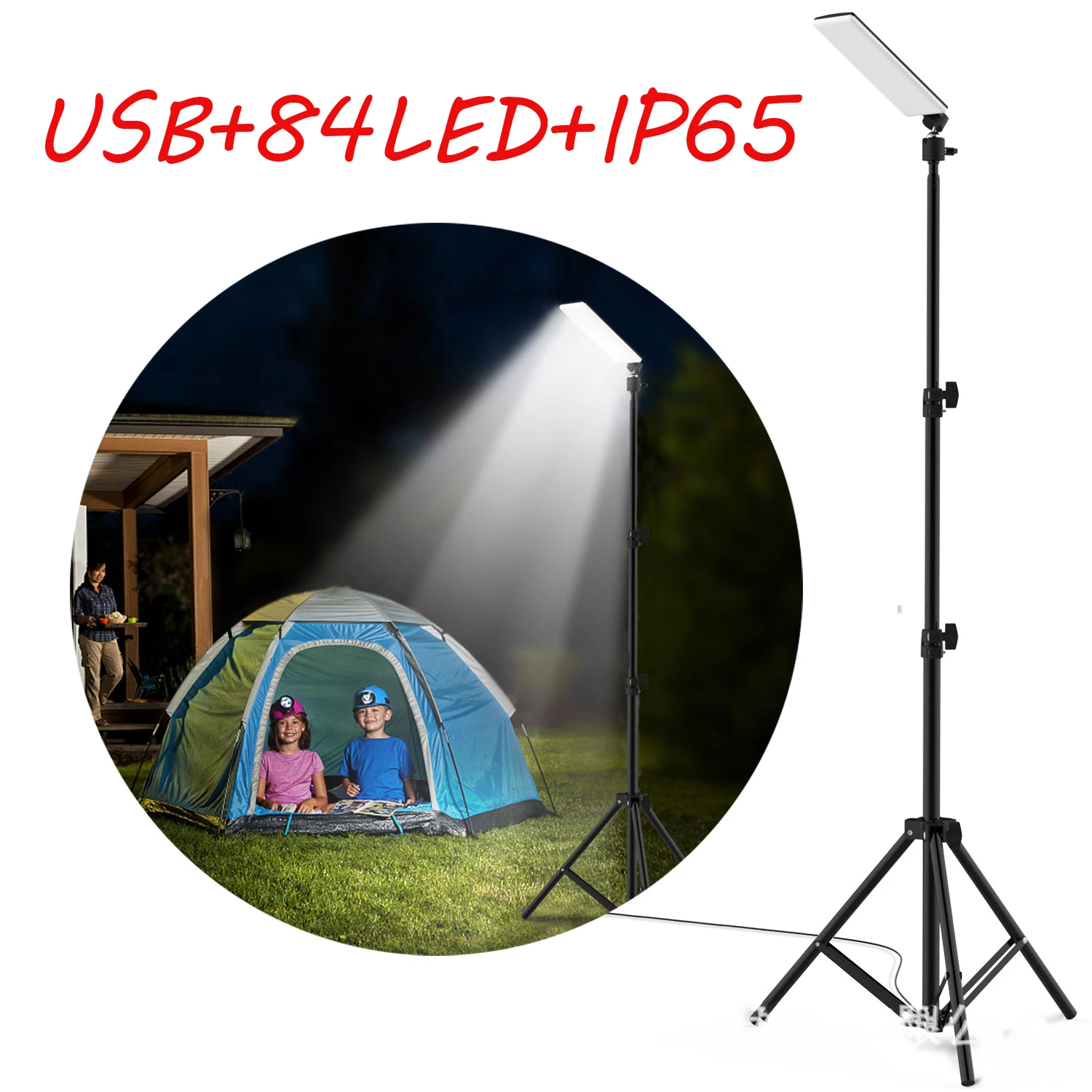 Adjustable 84Pcs LED USB Power - Outdoor Lighting Video 评论和价格