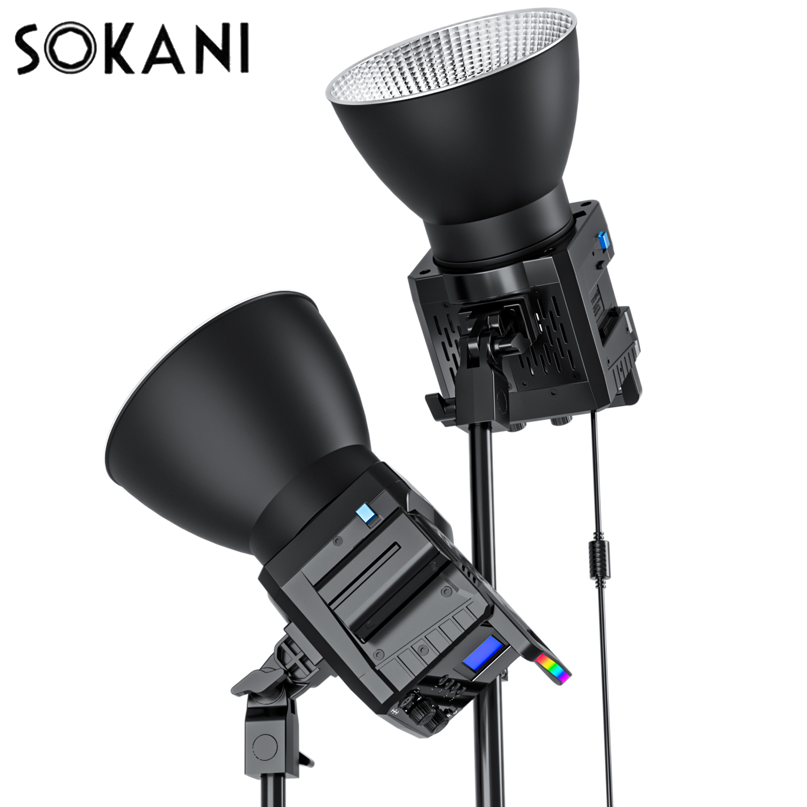 Sokani X100 RGB/Bi-color 100W  - Outdoor Lighting Video 评论和价格