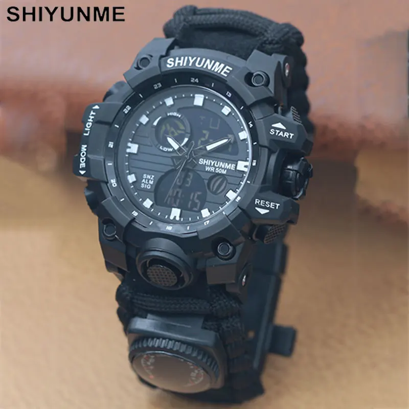 SHIYUNME Men's G Style Militar - Outdoor Lighting Timer 评论和价格