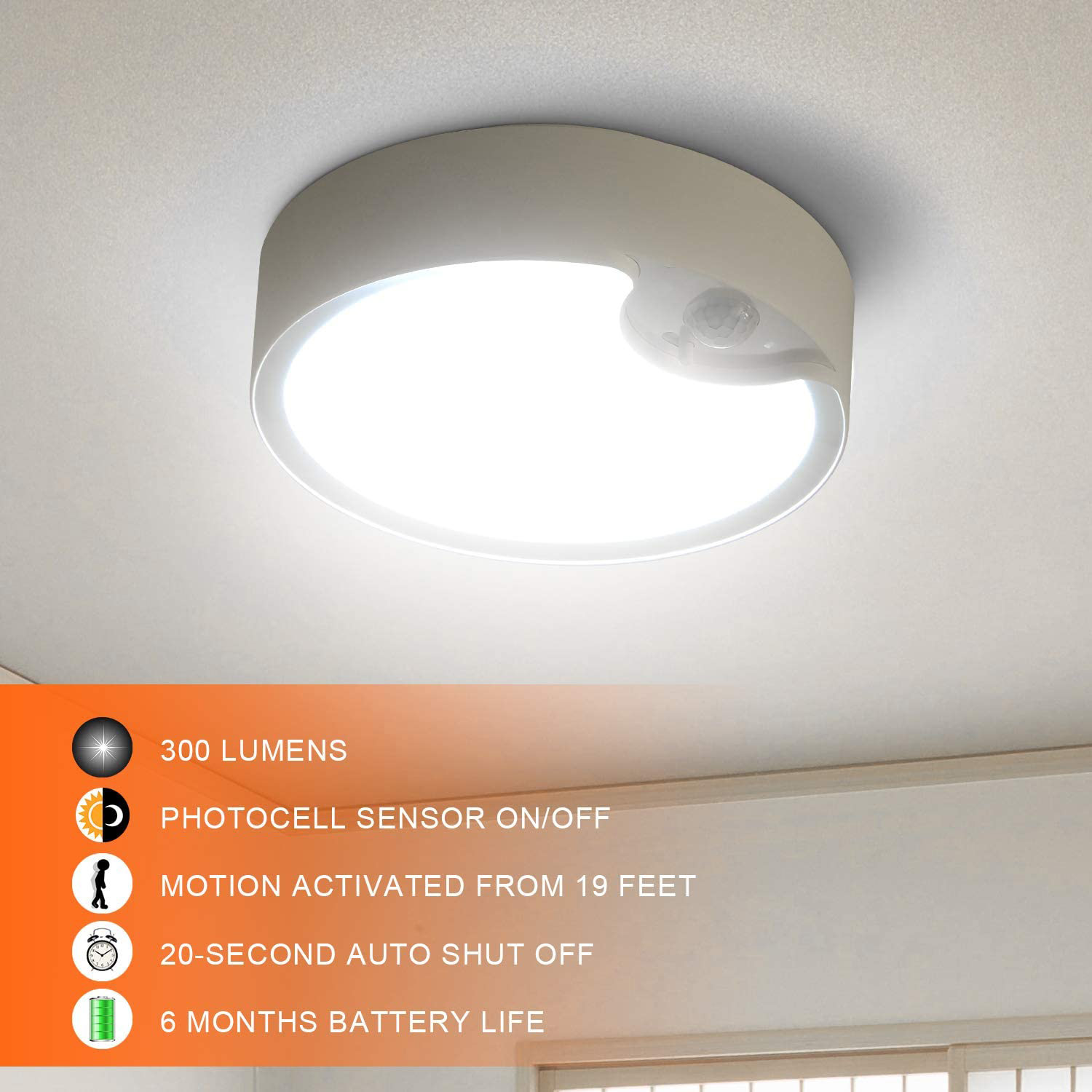 Motion Sensor Ceiling Lights B - Outdoor Lighting Motion Sensor 评论和价格