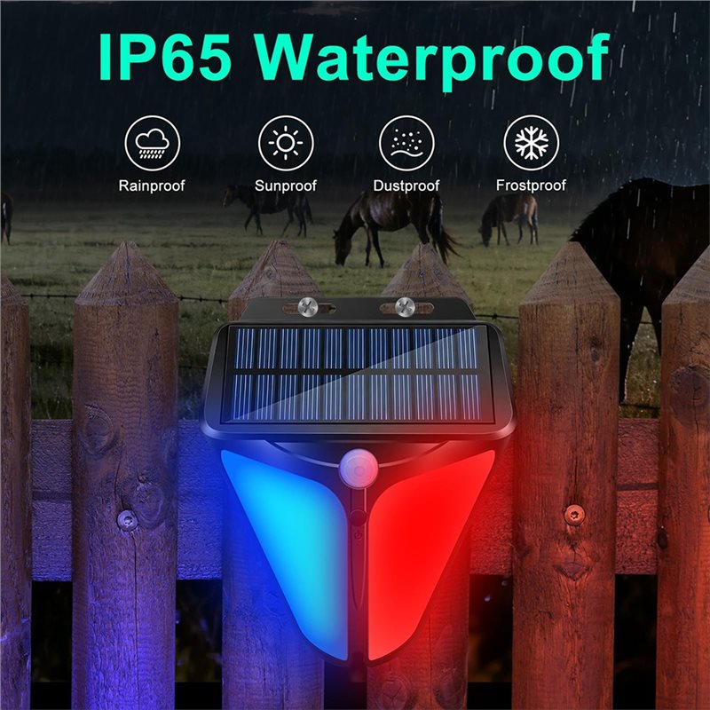 A24U Solar Powered Strobe Warn - Outdoor Lighting Motion Sensor 评论和价格