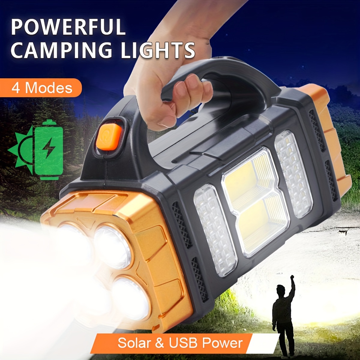 New Upgrade Rechargeable High  - Outdoor Lighting Diy 评论和价格