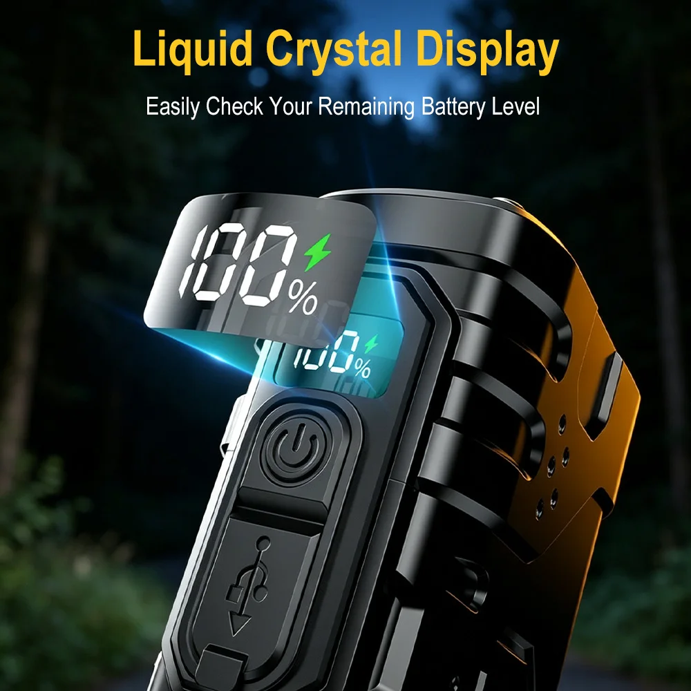 BORUIiT Hand Crank EDC LED Fla - Outdoor Lighting Diy 评论和价格