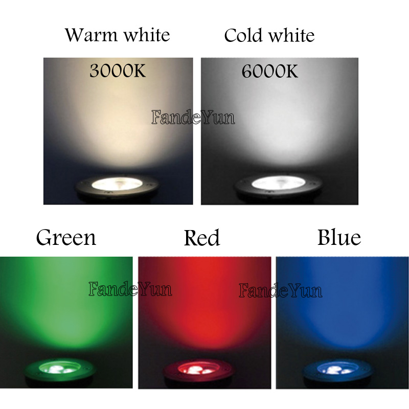Waterproof Led Light Garden Un - Ground Light Recessed 评论和价格