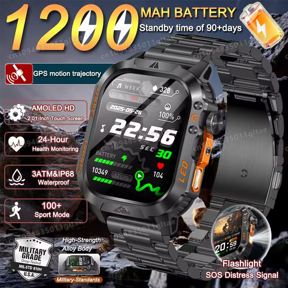 2026 New Military Smart Watch  - Outdoor Lighting Perspectives 评论和价格