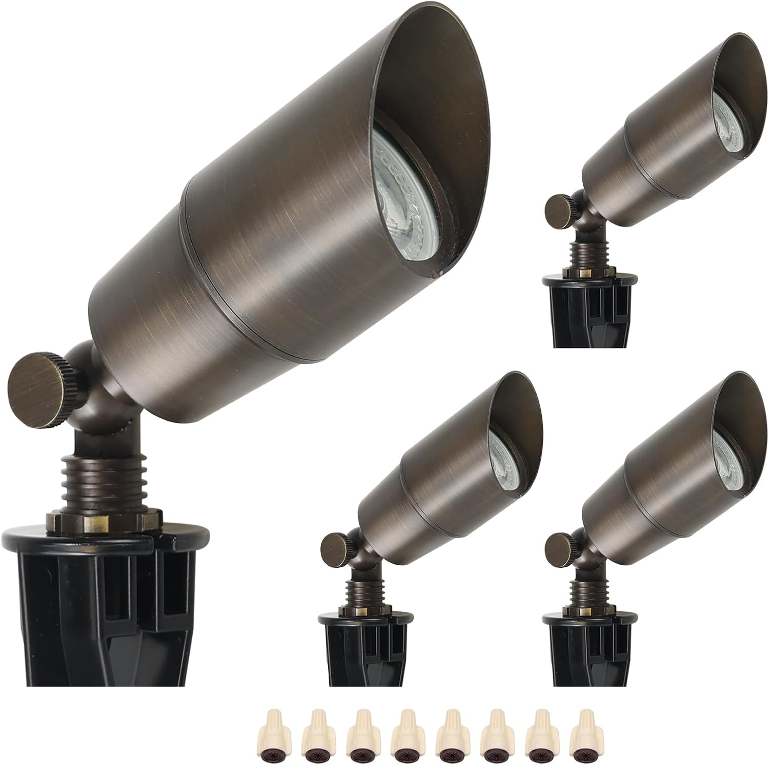 Solid Brass Landscape LED Spot - Outdoor Lighting Voltage 评论和价格