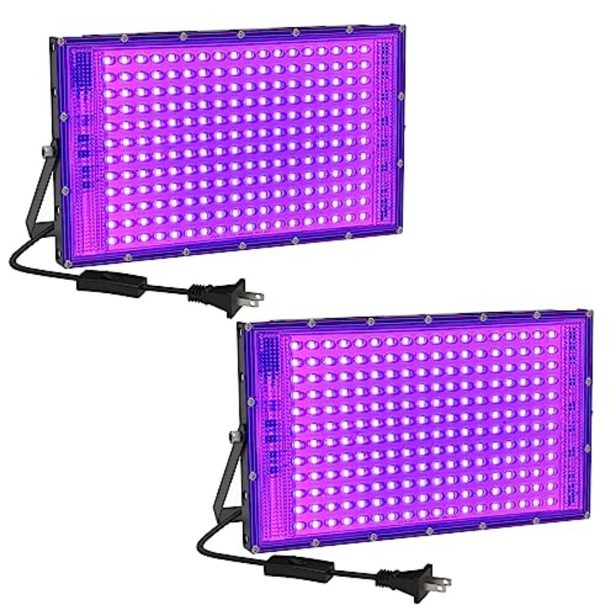 150W LED Black Light 2 Pack, B - Led Flood Light 评论和价格
