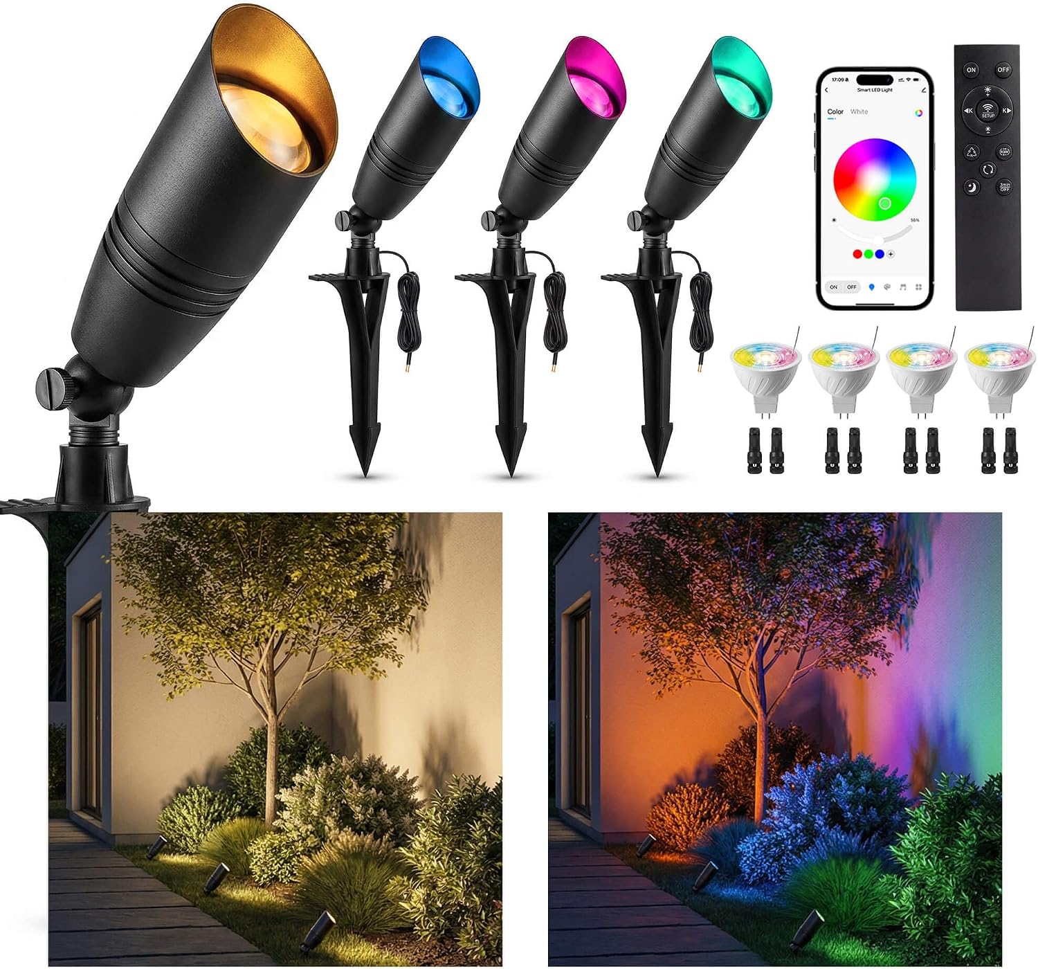 Low Voltage Outdoor RGBCW Land - Outdoor Lighting Voltage 评论和价格