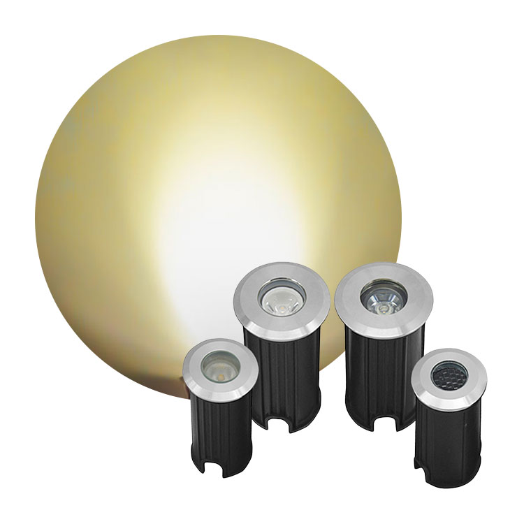 1W/3W DC12v IP65 Waterproof LE - Ground Light Recessed 评论和价格