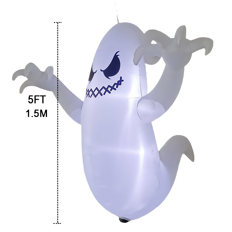 5Ft Halloween Inflatable Model - Outdoor Lighting Halloween 评论和价格