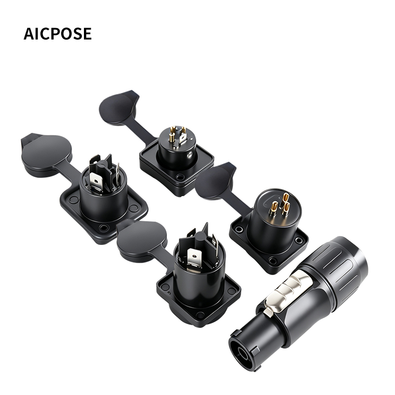 10pcs Waterproof Powercon True - Outdoor Lighting Connectors 评论和价格