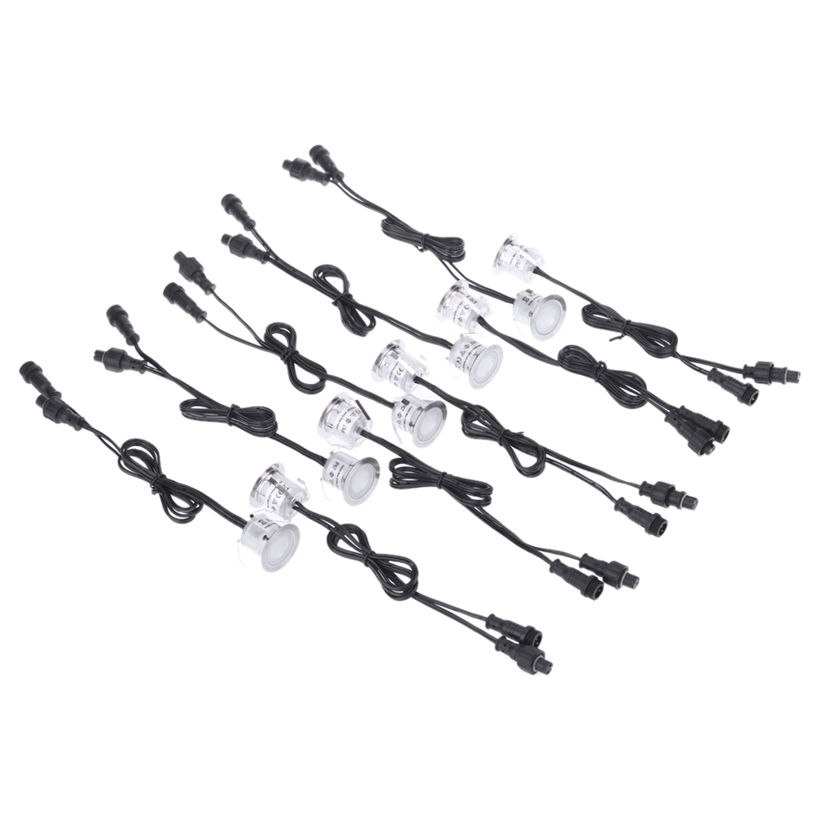 10PCS 32mm LED Deck Lights 0.6 - Ground Light Recessed 评论和价格