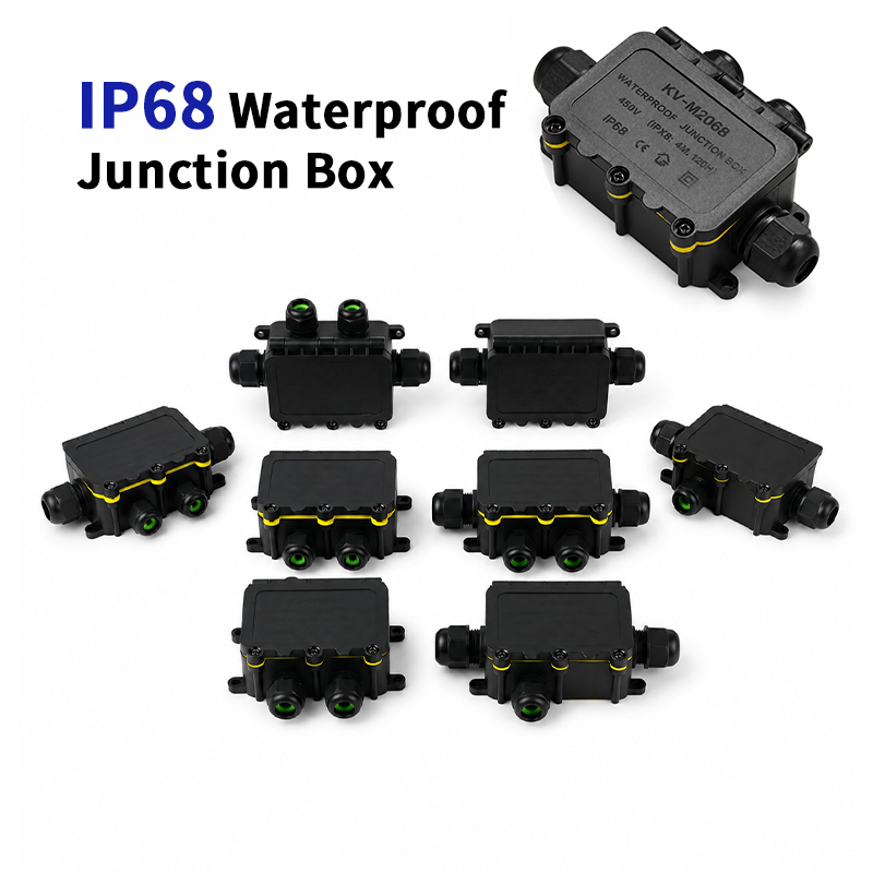 IP68 Waterproof Junction Box 2 - Outdoor Lighting Connectors 评论和价格