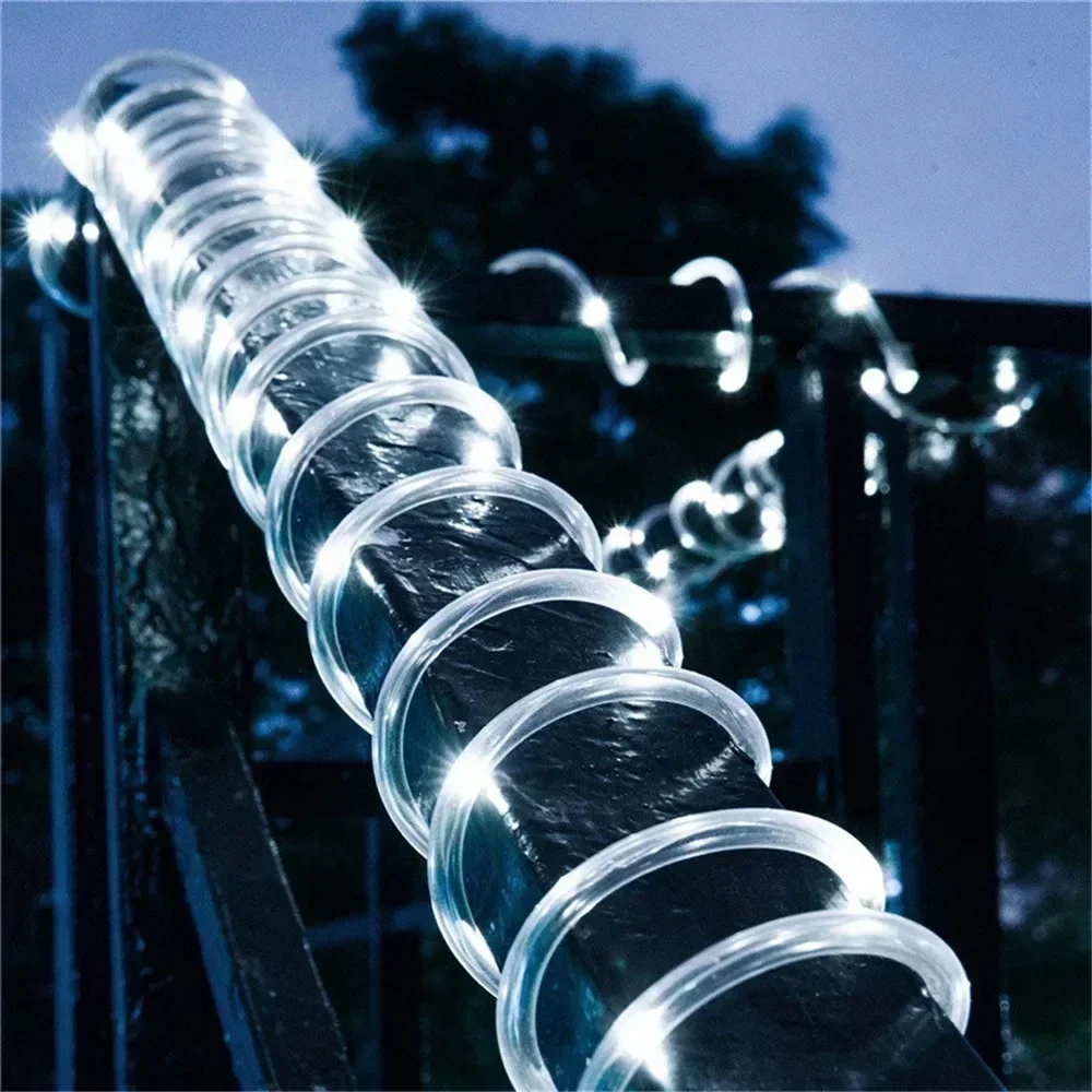 Solar Rope Lights Outdoor Blue - Outdoor Lighting On House 评论和价格
