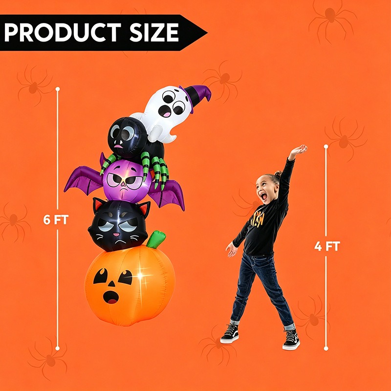 Halloween Inflatable Decorativ - Outdoor Lighting Halloween 评论和价格