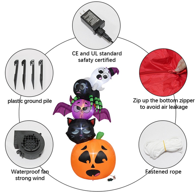 Halloween Inflatable Decorativ - Outdoor Lighting Halloween 评论和价格