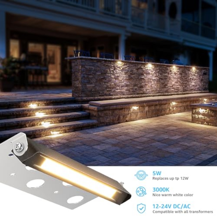 7 Inch Hardscape Lighting 5W L - Outdoor Lighting Voltage 评论和价格