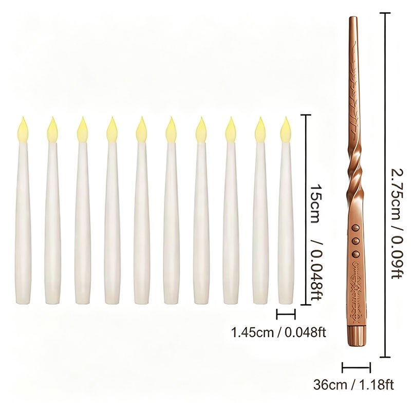 Magic Floating Candles with Wa - Outdoor Lighting Halloween 评论和价格