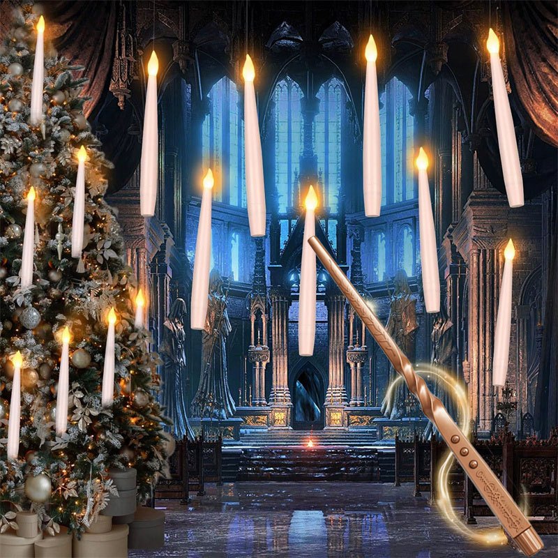 Magic Floating Candles with Wa - Outdoor Lighting Halloween 评论和价格