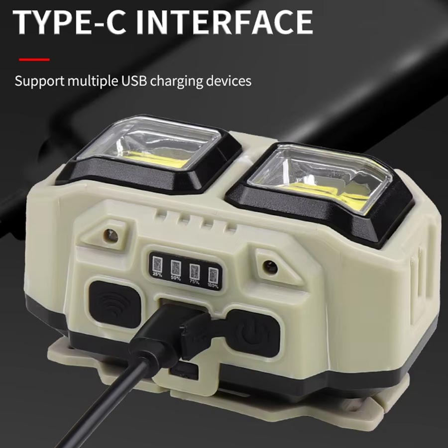 COB LED Headlamp Rechargeable  - Outdoor Lighting Jobs 评论和价格