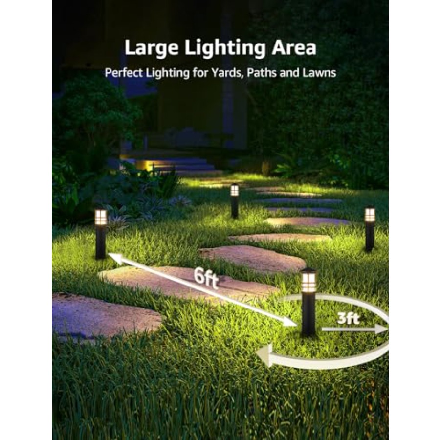 4-Pack Low Voltage Pathway Lig - Outdoor Lighting Voltage 评论和价格