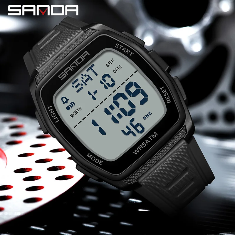 SANDA New Man Electronic Watch - Outdoor Lighting Timer 评论和价格