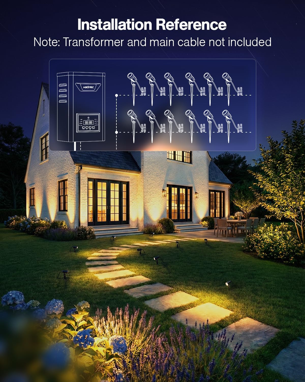 Twelve Pack Low Voltage Landsc - Outdoor Lighting Voltage 评论和价格