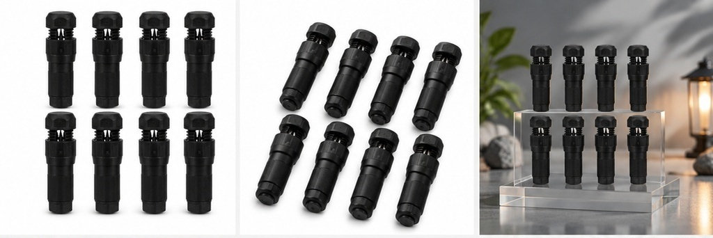 8Pcs Waterproof Low Voltage Pi - Outdoor Lighting Connectors 评论和价格