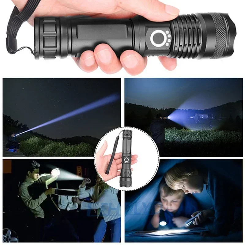High Power XHP70 Led Flashligh - Outdoor Lighting Diy 评论和价格